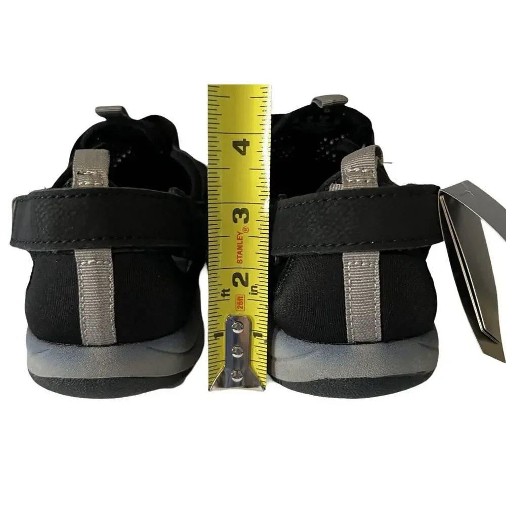 Khombu Sandals Womens Size 8 Black Altona Water Sandal Surfing New With Box